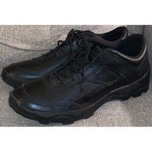 Rocky Men's Postal-Approved Public Service Lace Up Oxford Black Shoes (size 13W)